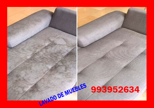 lavado de muebles de sala